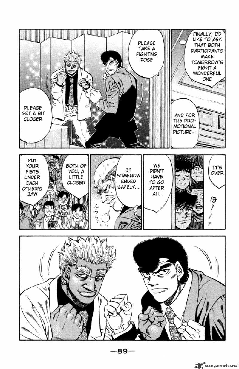 Hajime no Ippo: Fighting Spirit, Chapter 375 image 07